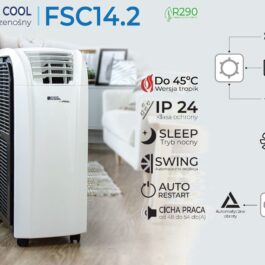 Fral SuperCool FSC14.2  – klimatyzator przenośny 4.0 kW