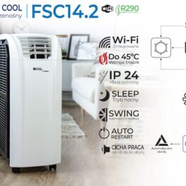 Fral SuperCool FSC14.2 z Wi-Fi – klimatyzator przenośny 4.0 kW