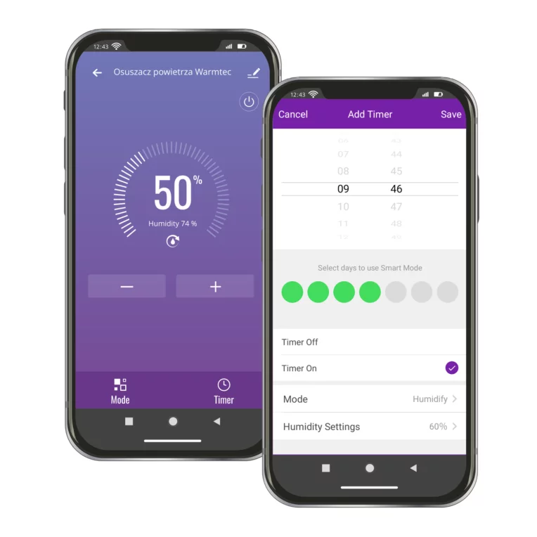 Klimatyzator przenośny Warmtec Morso+ KP54W Wi-Fi | 5,4kW 20 - CzystyTlen.pl interfejs wifi timer osuszacze odt 1 - CzystyTlen.pl