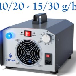 Dwuzakresowy Generator Ozonu O3Fresh – warianty 10/20 do 15/30 g/h