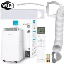 Klimatyzator przenośny Warmtec KP41W z Wi-Fi 4,1kW do 46m2 | 460 m3/h