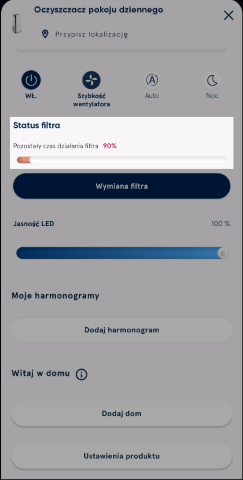 status filtra 90 pro Male - CzystyTlen.pl