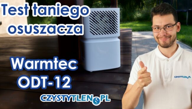 Test i recenzja osuszacza powietrza Warmtec ODT-12