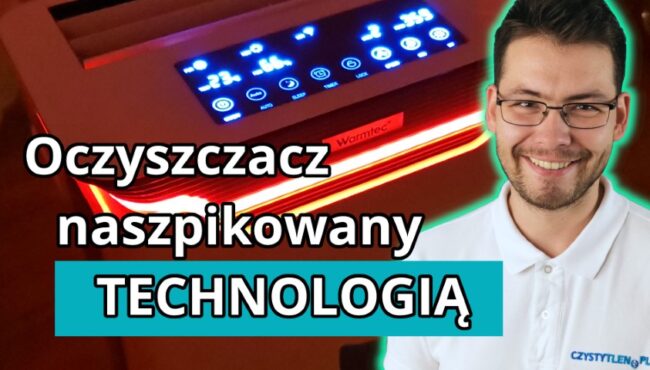 Recenzja i test oczyszczacza powietrza Warmtec AP350W+