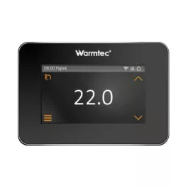 Regulator temperatury Warmtec XTSi Czarny podtynkowy 2-czujnikowy Wi-Fi (BEZNAPIĘCIOWY)
