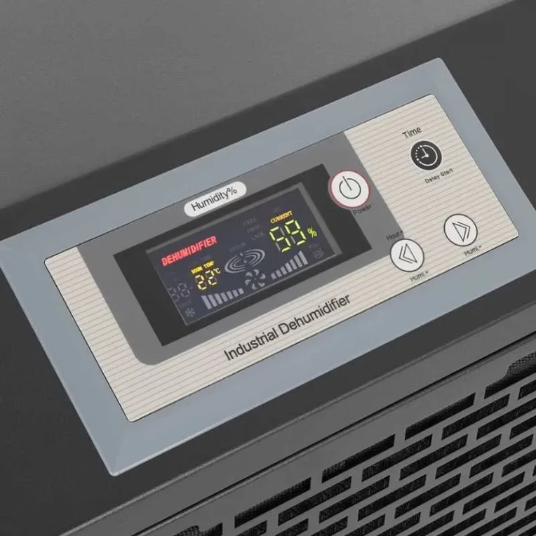 Osuszacz powietrza budowany Mission Air DEHUMI 60L panel sterowania - CzystyTlen.pl