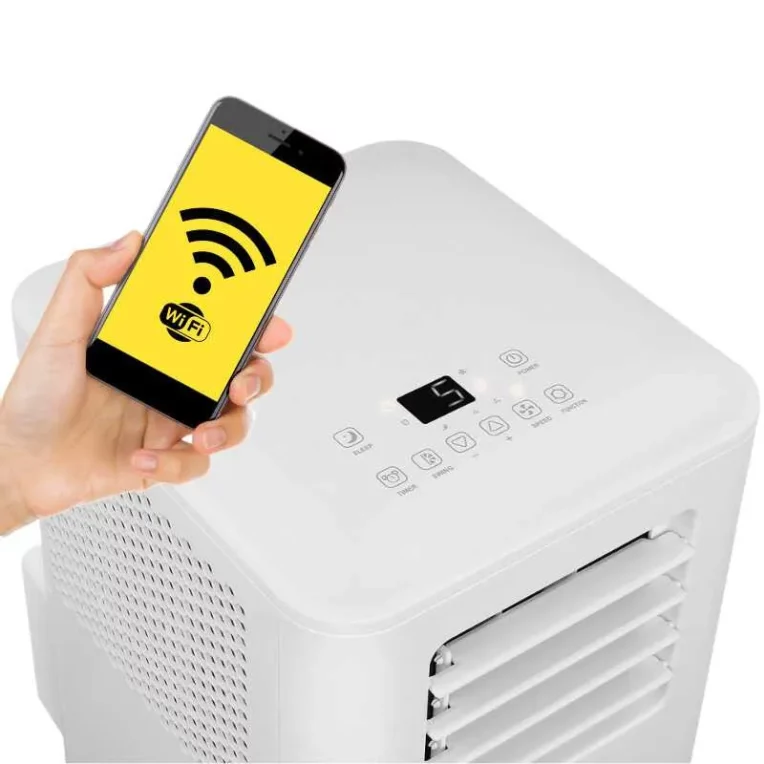 Klimatyzator przenosny Mission Air Cool do 25m2 26kW 250 m3h Wi Fi i panel WiFi - CzystyTlen.pl