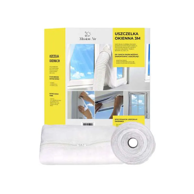 Uszczelka okienna 3 metry Mission Air Lock - CzystyTlen.pl