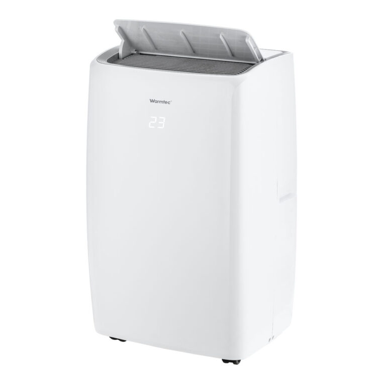 Klimatyzator przenosny Warmtec Innoya KP35W z Wi Fi do 440m3h max 30m2 profil lewy - CzystyTlen.pl
