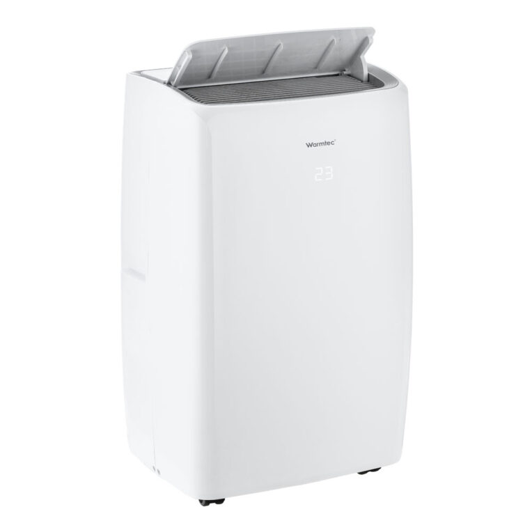 Klimatyzator przenosny Warmtec Innoya KP35W z Wi Fi do 440m3h max 30m2 profil prawy - CzystyTlen.pl