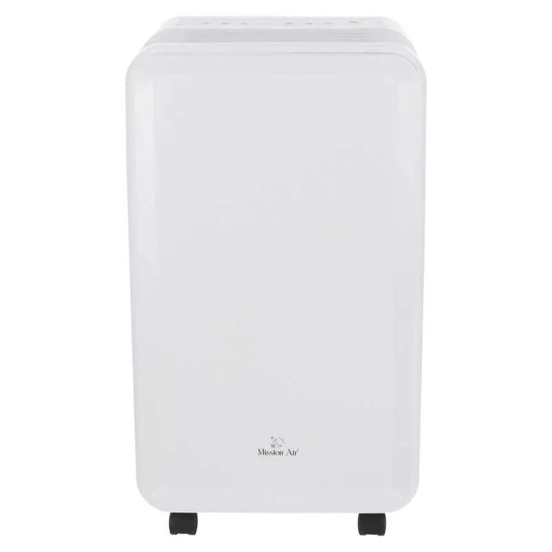 Osuszacz powietrza kondensacyjny Mission Air ECODRY do 16L 24h Wi Fi 130m3h front - CzystyTlen.pl