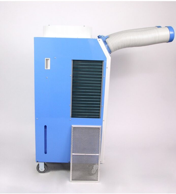 Klimatyzator przemyslowy przenosny AIRREX HSC 2500 615 kW 780m3h bok - CzystyTlen.pl