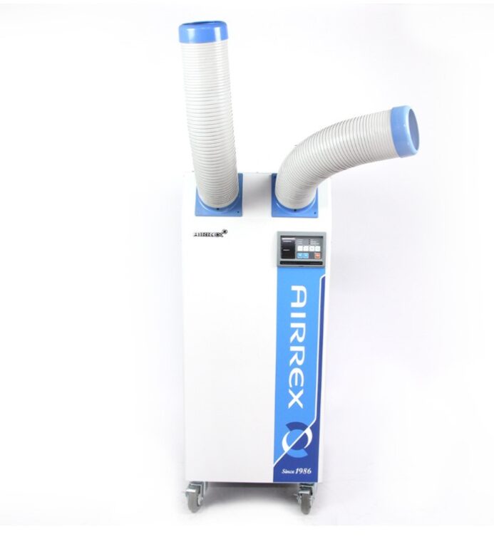 Klimatyzator przemyslowy przenosny AIRREX HSC 2500 615 kW 780m3h front - CzystyTlen.pl