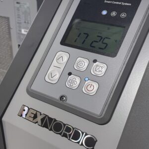 Profesjonalny klimatyzator przemyslowy Airrex Nordic HP 19 panel sterowania - CzystyTlen.pl