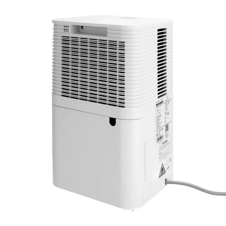 Osuszacz powietrza kondensacyjny Mission Air EASYDRY do 12L 24h Wi Fi 120 m3 h tyl - CzystyTlen.pl