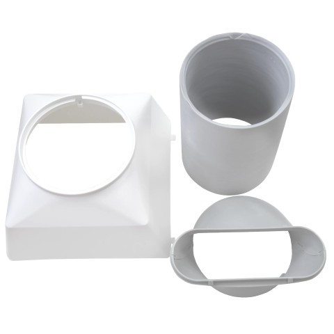 Plenum adaptor wlotowy obiegu goracego powietrza do FSC08 Wi Fi ACS07.PLM08 - CzystyTlen.pl