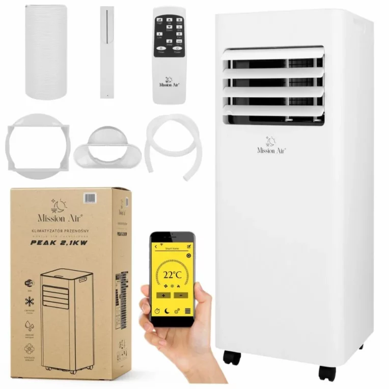 klimatyzator przenosny peak 21kw wi fff - CzystyTlen.pl