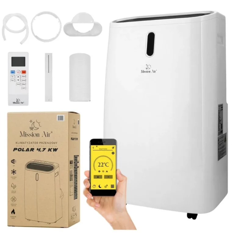 klimatyzator przenosny polar 47kw wififul - CzystyTlen.pl