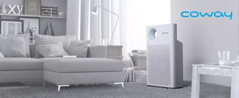 Coway Classic kolo szarej kanapy - CzystyTlen.pl