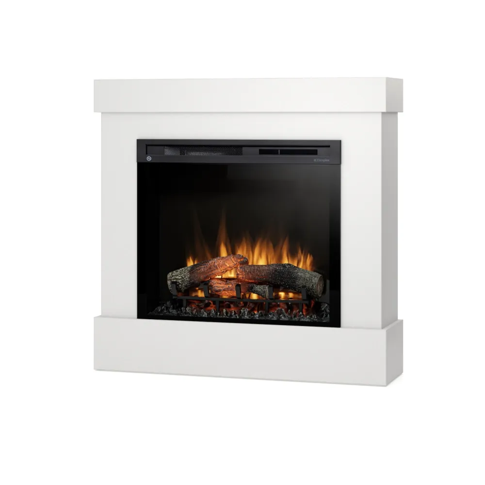 Kominek elektryczny Warmtec Diro wkład Dimplex 28' XHD Optiflame - biały