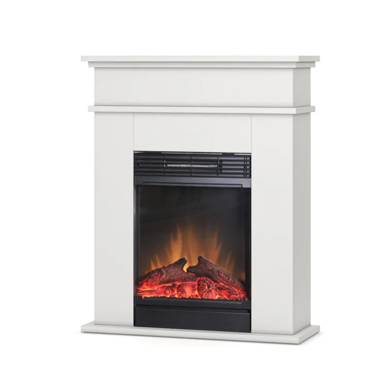 Kominek elektryczny Warmtec Fori z efektem Optiflame - biały mat
