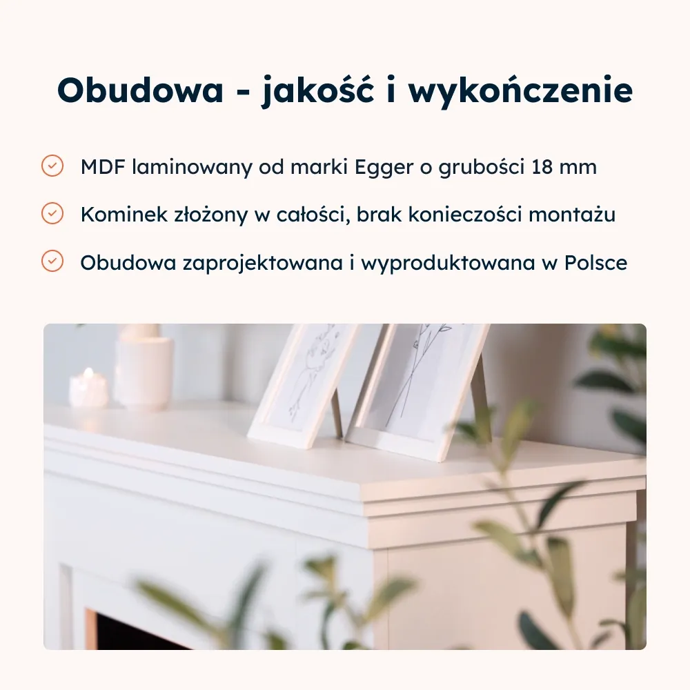 Kominek elektryczny Warmtec Lanini wkład Dimplex 28" XHD Optiflame - czarny mat 12 - CzystyTlen.pl Kominek elektryczny Warmtec Lanini wkład Dimplex 28' XHD Optiflame - czarny mat