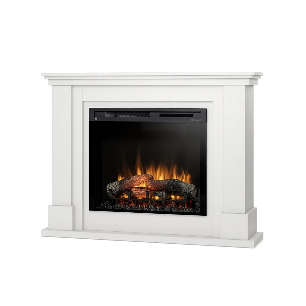 Kominek elektryczny Warmtec Luena wkład Dimplex 28 XHD Optiflame - biały mat, lakierowany 11 - CzystyTlen.pl Kominek elektryczny Warmtec Luena wkład Dimplex 28 XHD Optiflame - biały mat, lakierowany