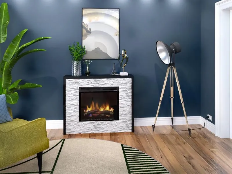 Kominek elektryczny Warmtec Verde wkład Dimplex 23" XHD Optiflame - biały mat 6 - CzystyTlen.pl Kominek elektryczny Warmtec Verde wkład Dimplex 23' XHD Optiflame - biały mat