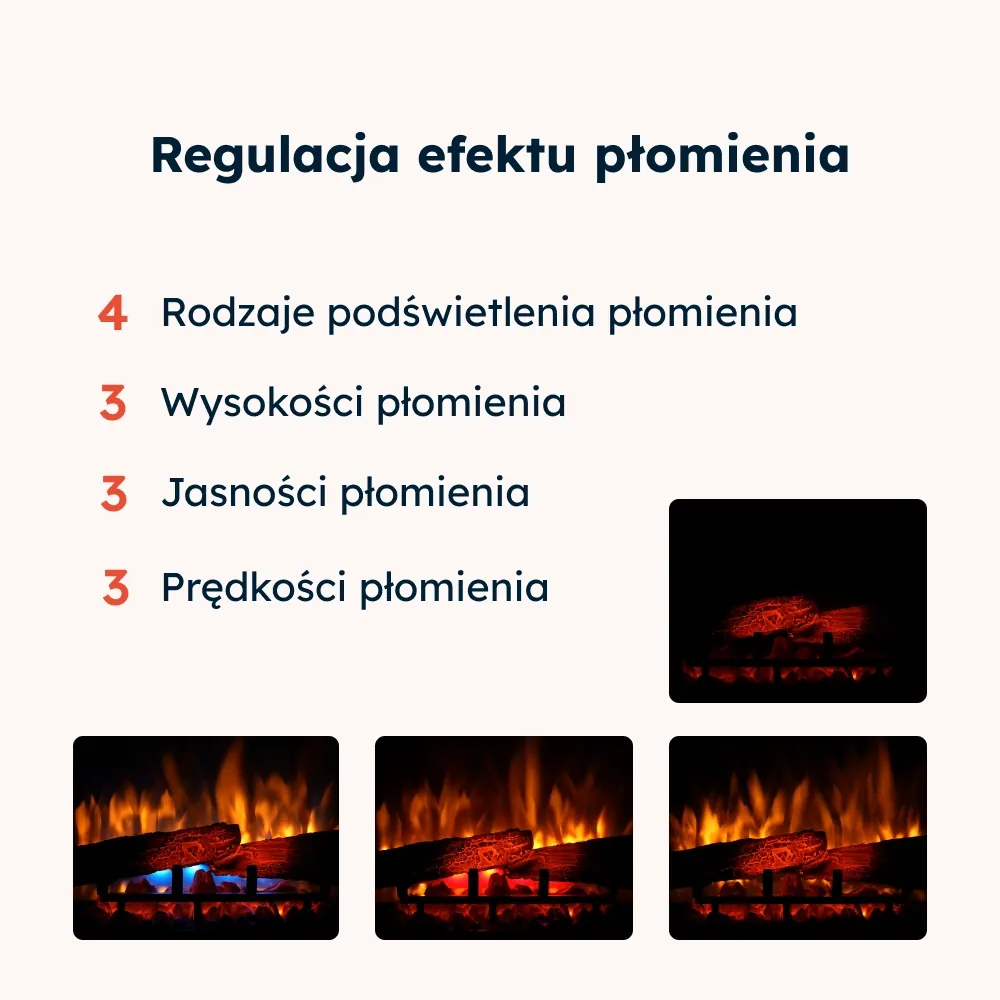 Kominek elektryczny Warmtec Zuni wkład Dimplex 28" XHD Optiflame - kaszmirowy, dąb Casella brązowy 8 - CzystyTlen.pl Kominek elektryczny Warmtec Zuni wkład Dimplex 28' XHD Optiflame - kaszmirowy, dąb Casella brązowy
